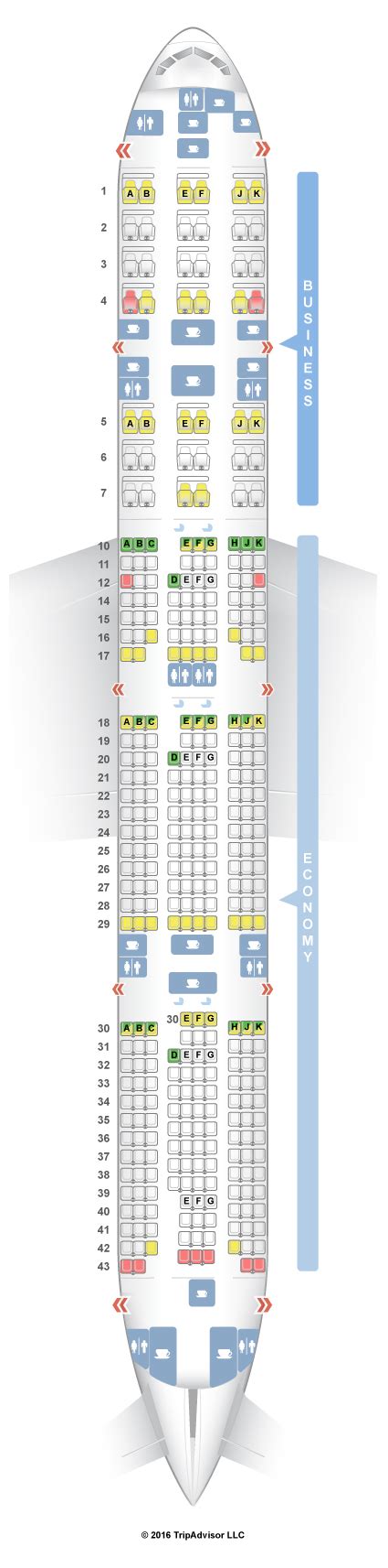 qatar seat maps